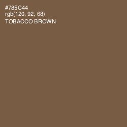 #785C44 - Tobacco Brown Color Image